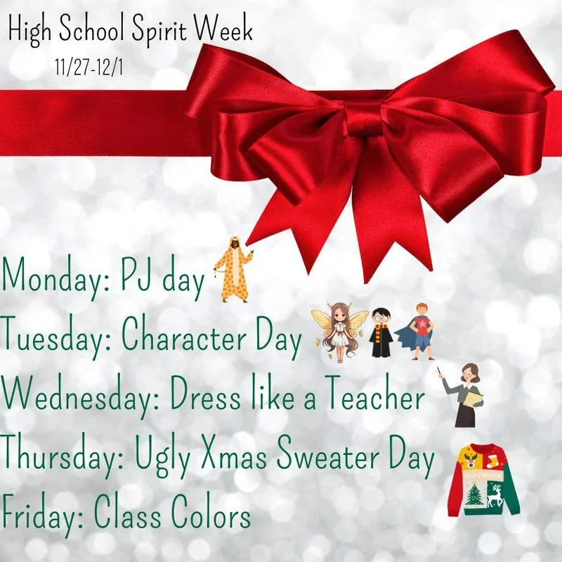 High School Spirit Week